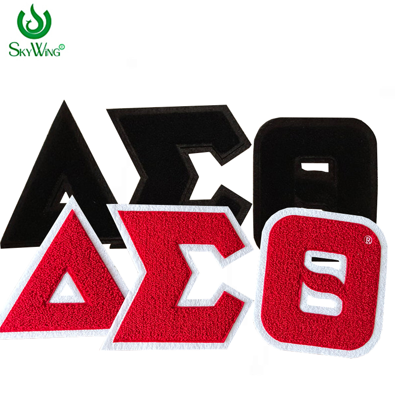 Embroidery Uk - Patch Termocolante de Letras Gregas em