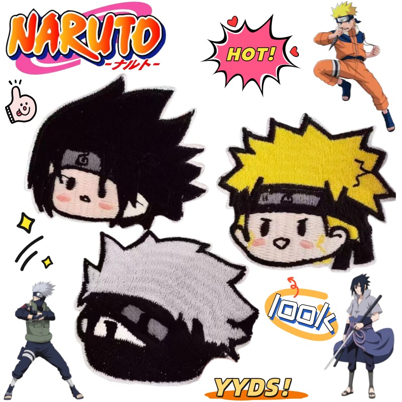 Embroidery Shawl - NARUTO Uzumaki Naruto Uchiha Sasuke Hatake