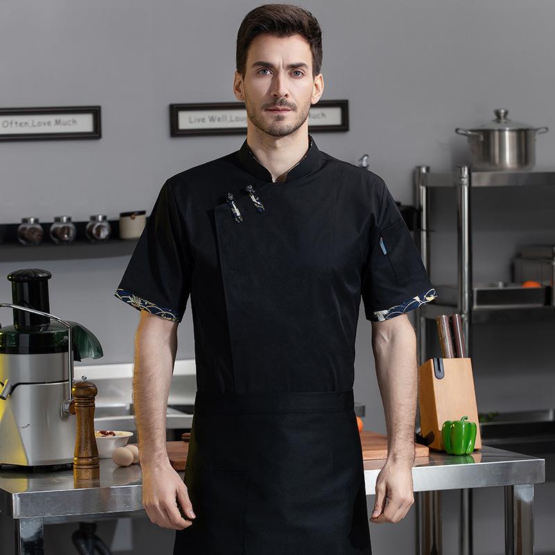 Embroidery Kitchen - Uniforme de Chef de Verão com