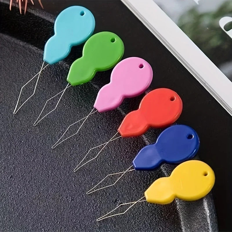 Embroidery Yarn - Agulha de Plástico para Costura -