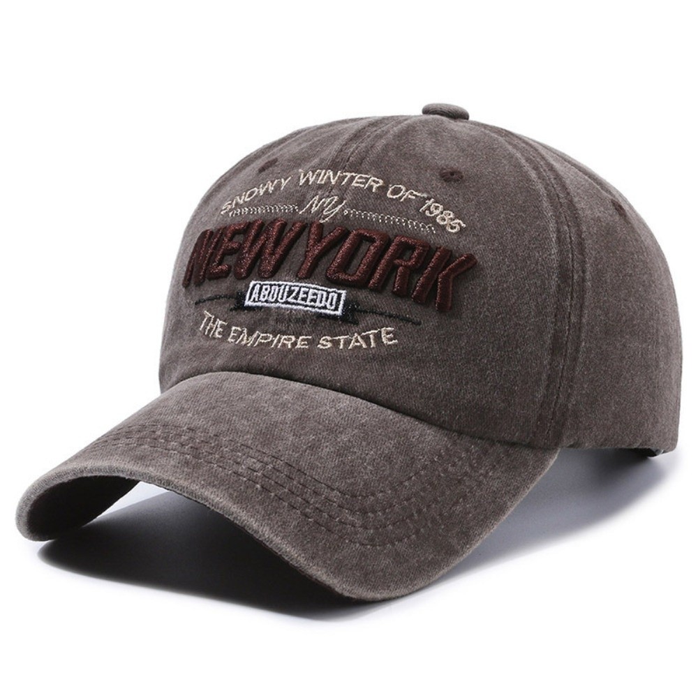 Embroidery York - Boné Casual com Bordado de Letras