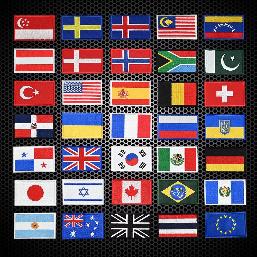 Embroidery Uk - Patch de Bandeira Bordada EUA Reino