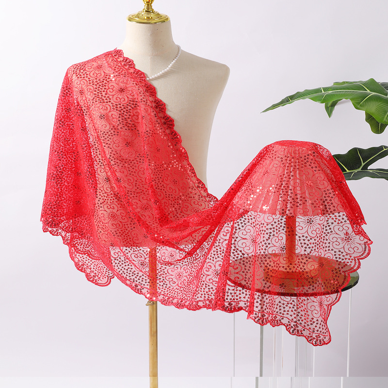 Embroidery Shawl - Xales e Capas Femininas para Noite,