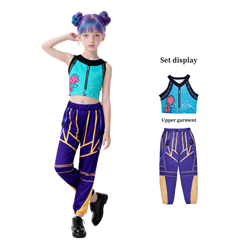 Embroidery Skirt - Conjunto de fantasia de Halloween para