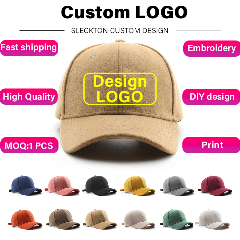 Embroidery Design Logo - SLECKTON DIY Custom Bordado Caps Moda