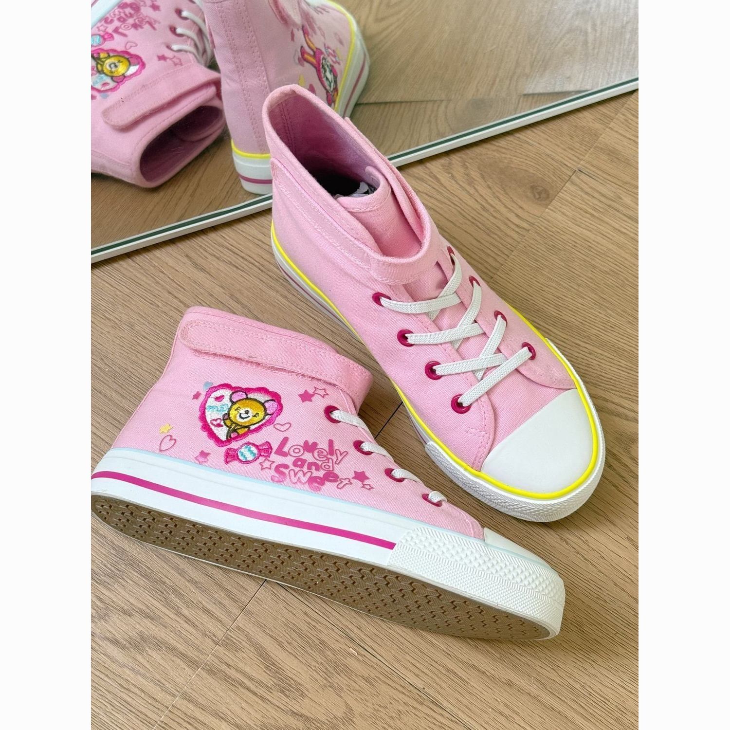 Embroidery Shoes - Novidade Primavera Outono: Tênis Plimsolls de