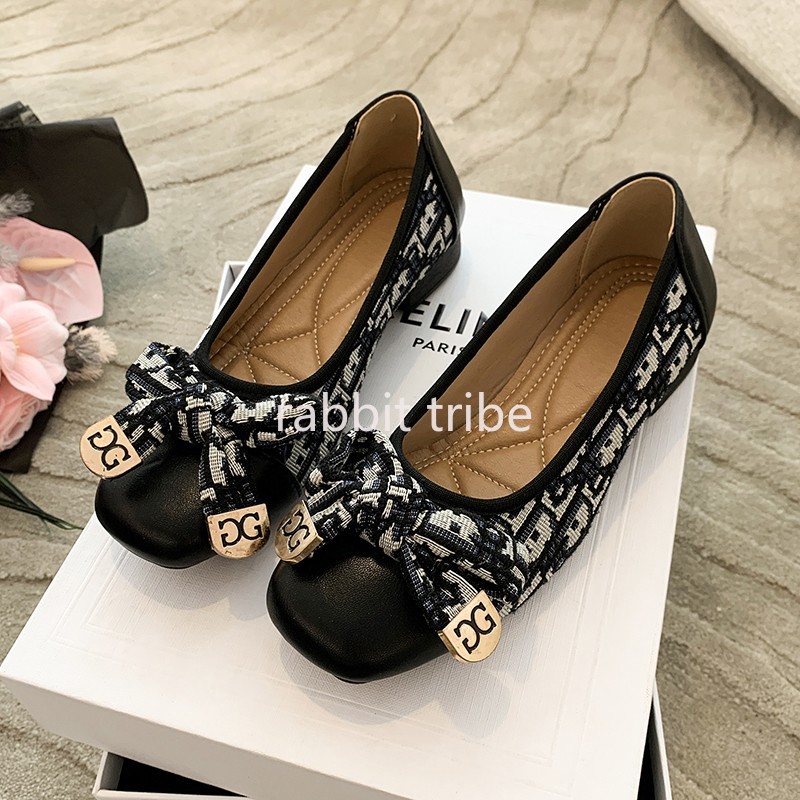 Embroidery Skirt - Confortável francês das mulheres sapatos únicos