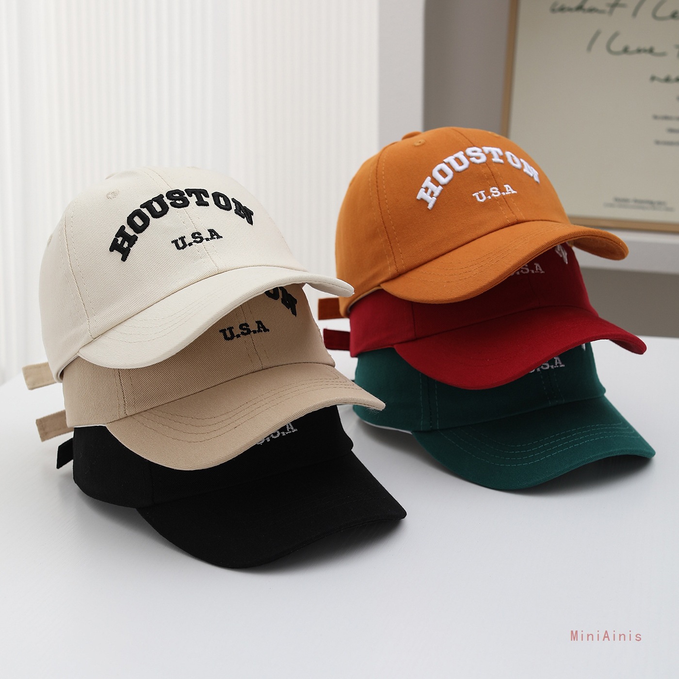 Embroidery Cap - Boné Infantil com Letras Bordadas, Boné