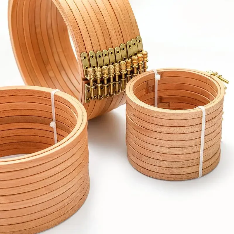 Embroidery Hooping - Aros de bordado de madeira de