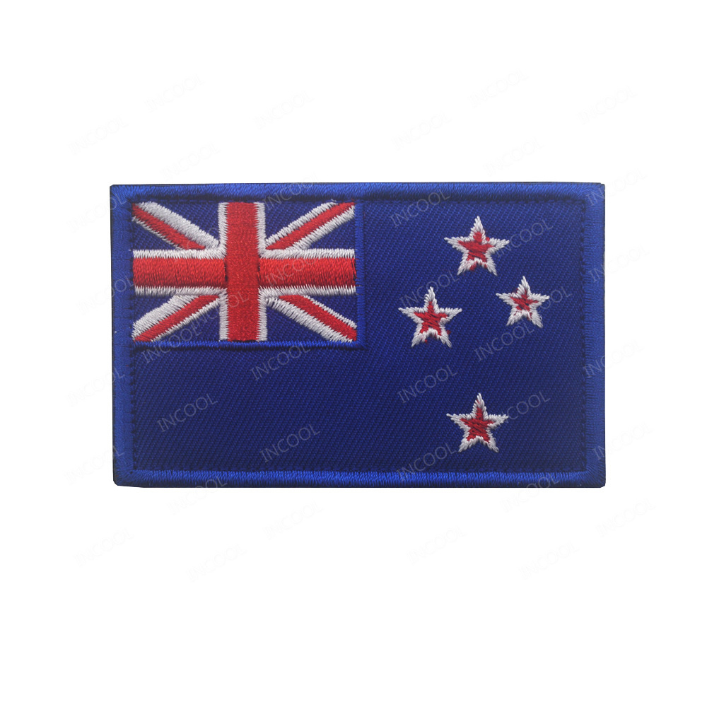 Embroidery Uk - Patches de bandeira bordada Nova Zelândia