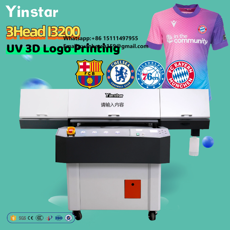 Embroidery Logo - Impressora de Patches TPU Personalizados Yinstar