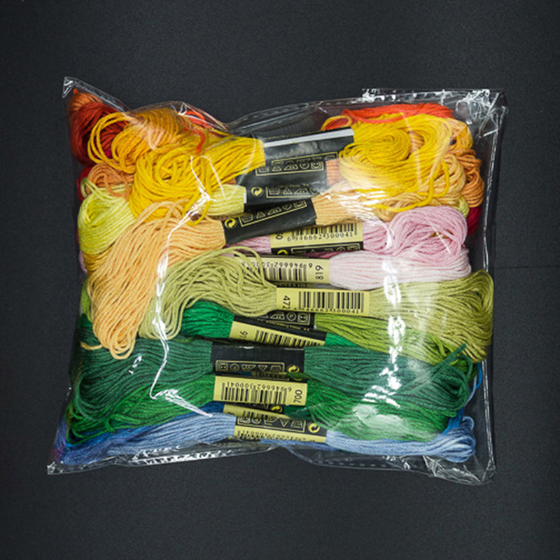 Embroidery Yarn - Kit de Fios de Algodão Multicoloridos