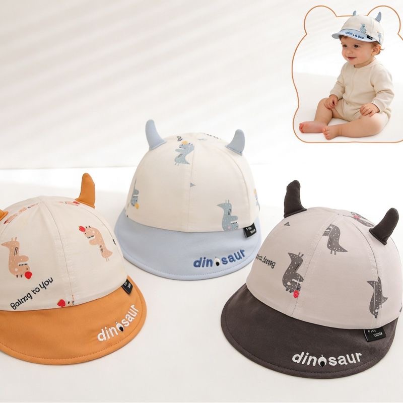 Embroidery Cap - Boné de beisebol infantil com estampa