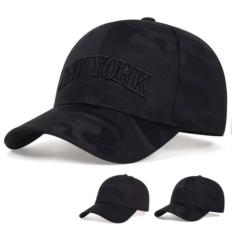 Embroidery York - Bonés de Beisebol Unissex com Bordado