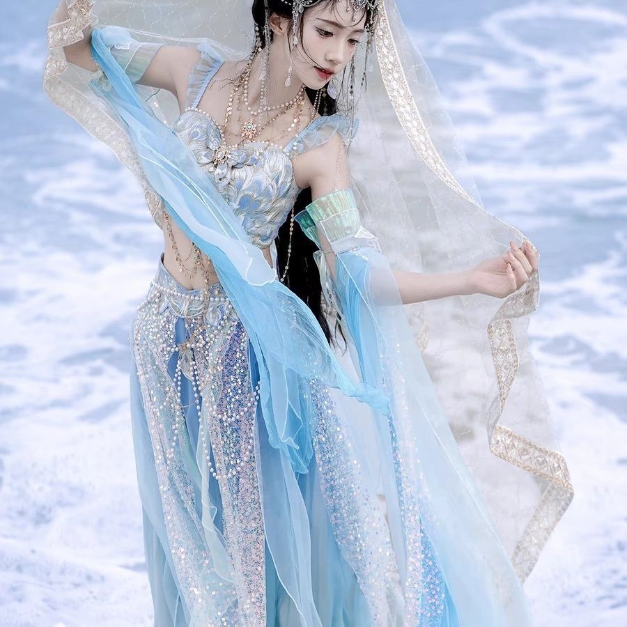 Embroidery Style - Novo Vestido Hanfu Elegante: Conjunto de