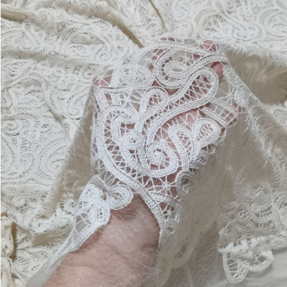Embroidery Underlay - Fio de algodão diamante malha base