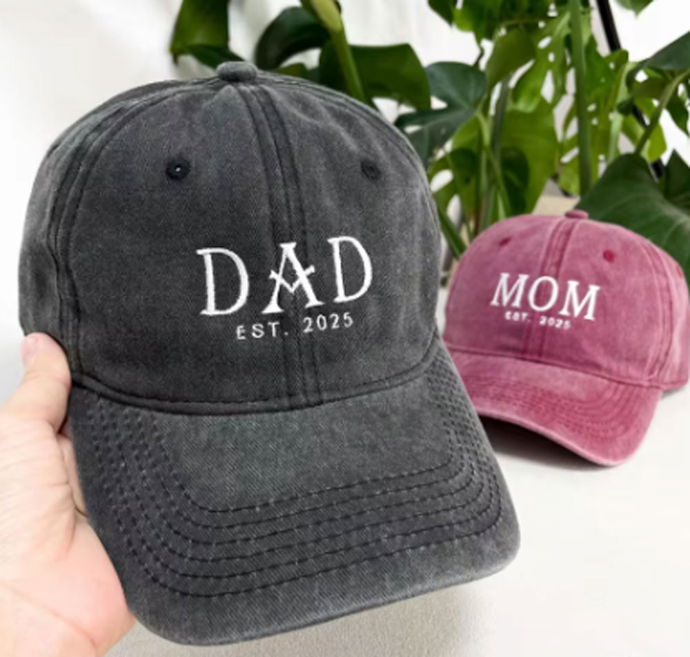 Embroidery Logo - Bonés de beisebol bordados com letras