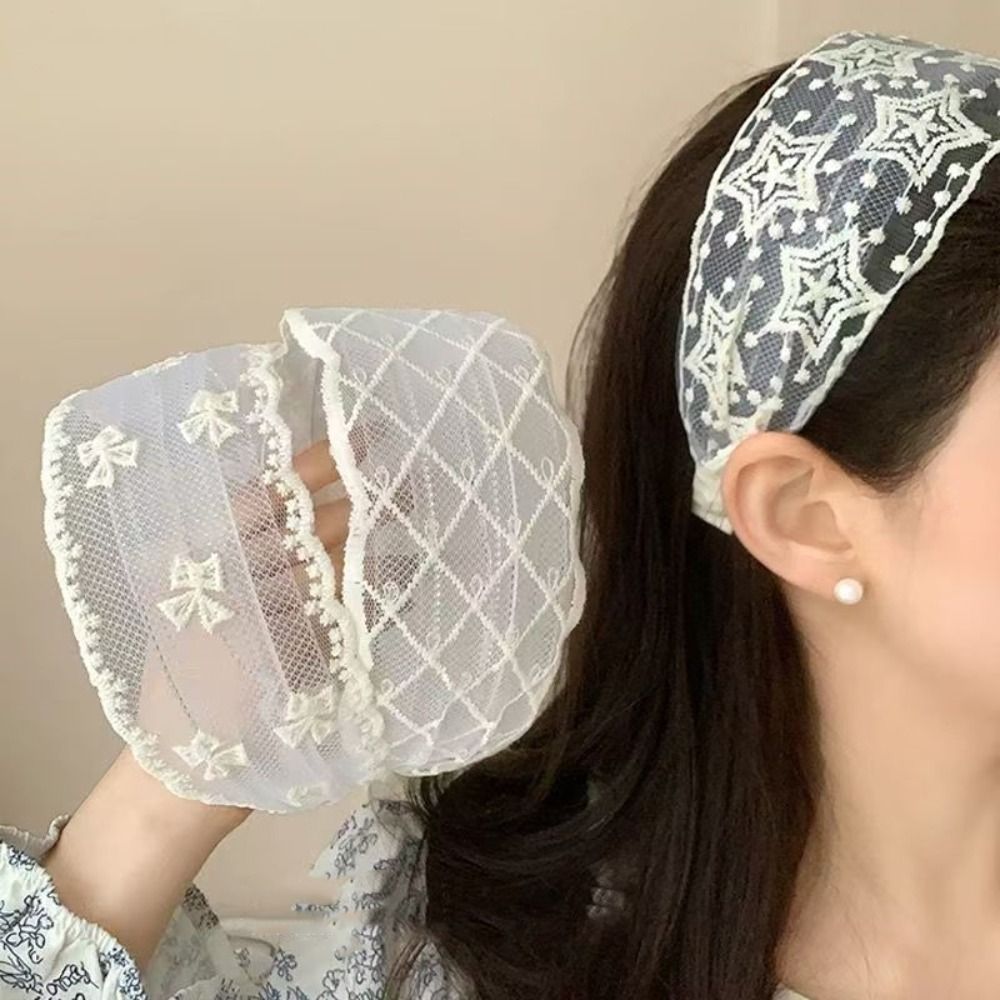 Embroidery Hooping - Tiara de Cabelo Estilo Coreano com