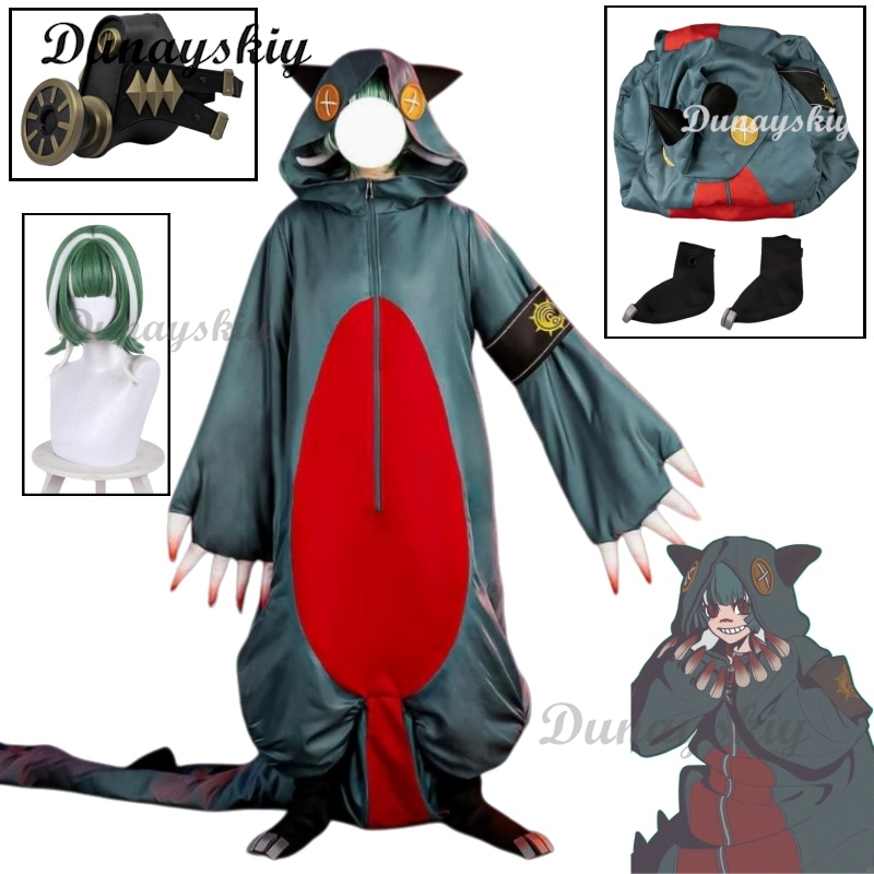 Embroidery Outfit - Fantasia de Cosplay Guita Gachiakuta com
