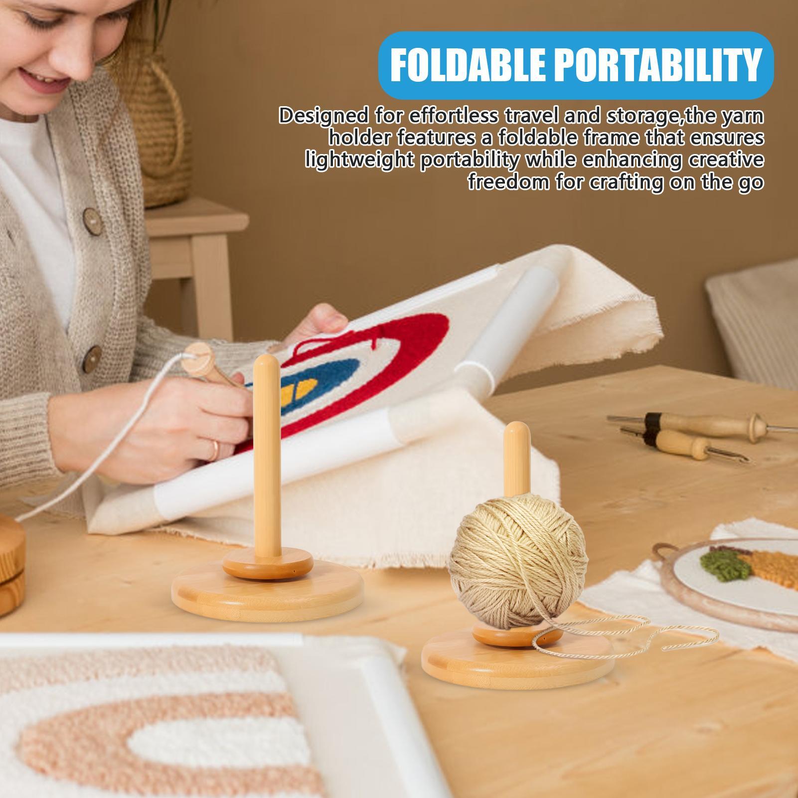 Suporte de fio de tricô enrola - Embroidery Yarn avaliação e preço