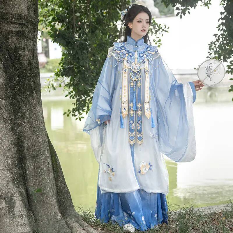 Bimonthly [lan jin luo] novo h - Embroidery Skirt avaliação e preço