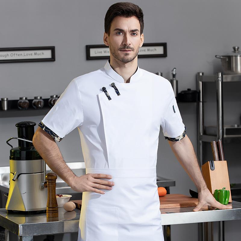 Uniforme de Chef de Verão com  - Embroidery Kitchen avaliação e preço
