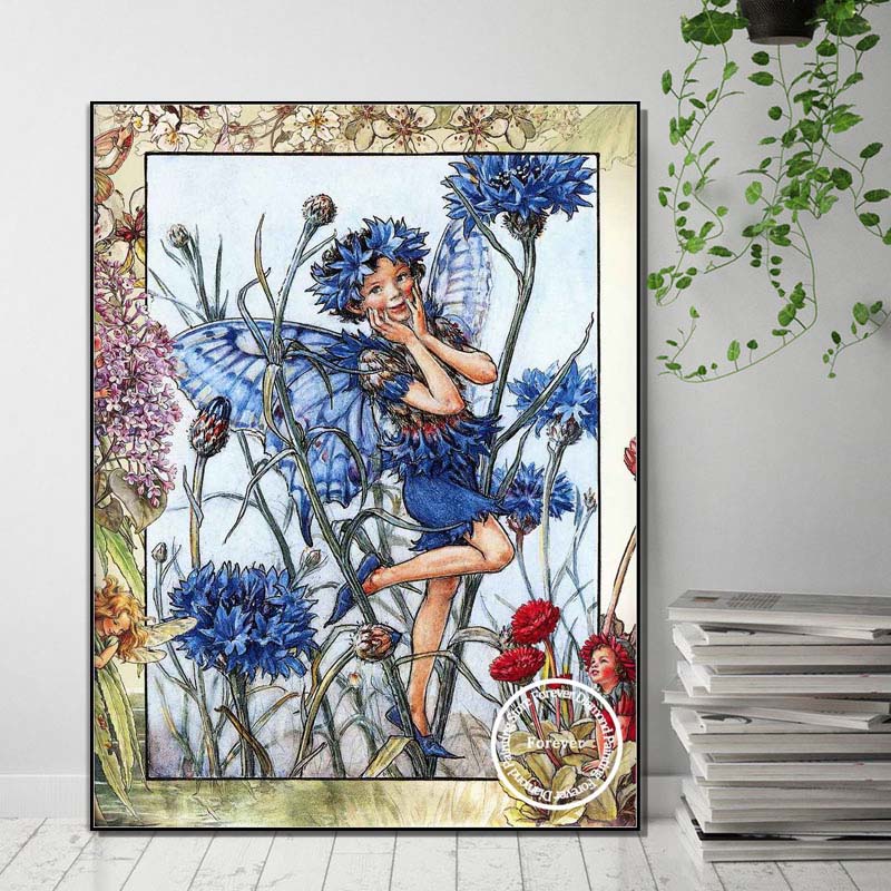 Cicely mary barker arte flor m - Embroidery Daisy avaliação e preço