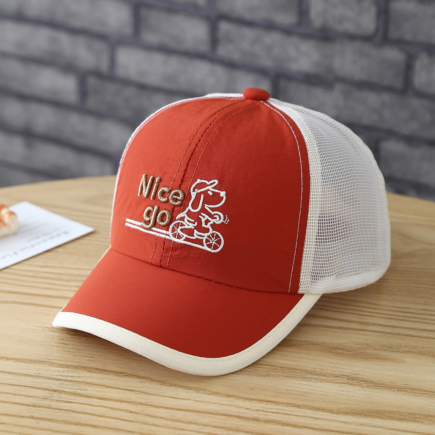 Capuz de beisebol com malha rá - Embroidery Cap avaliação e preço