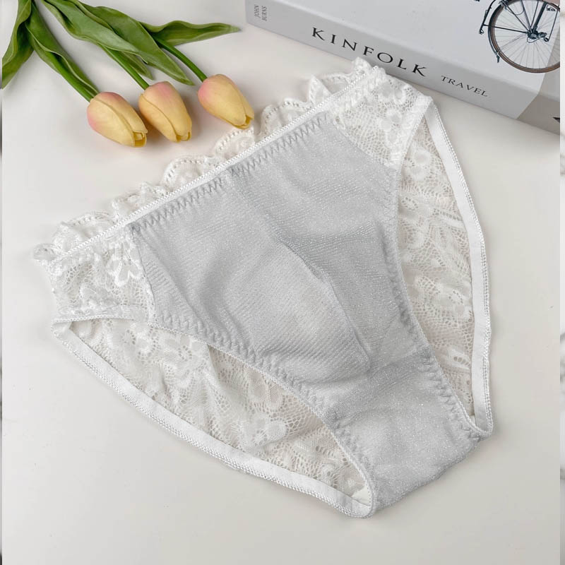 Calcinha estilo bonito dos hom - Embroidery Underwear avaliação e preço