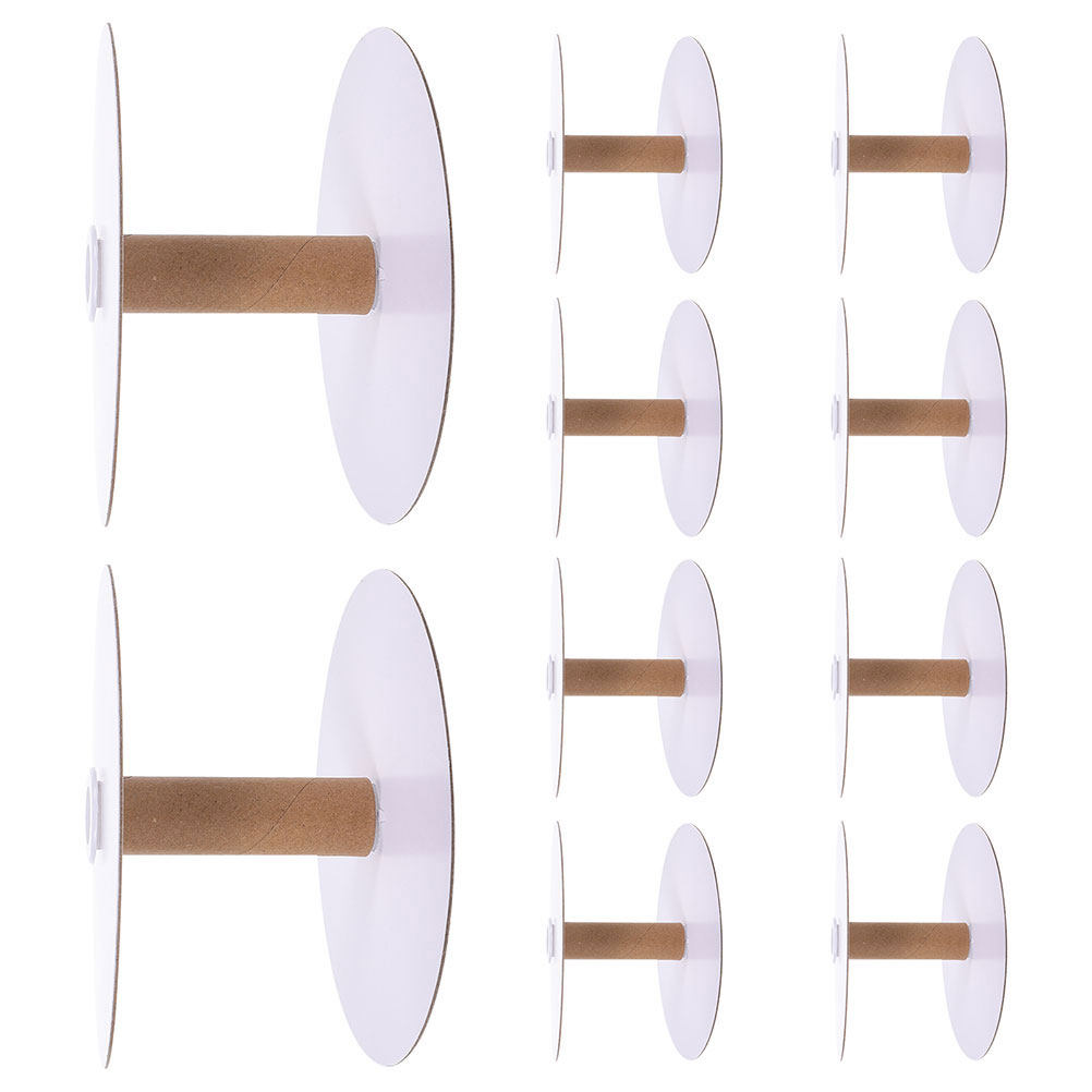 12 Peças de Bobinas de Papel p - Embroidery Yarn avaliação e preço