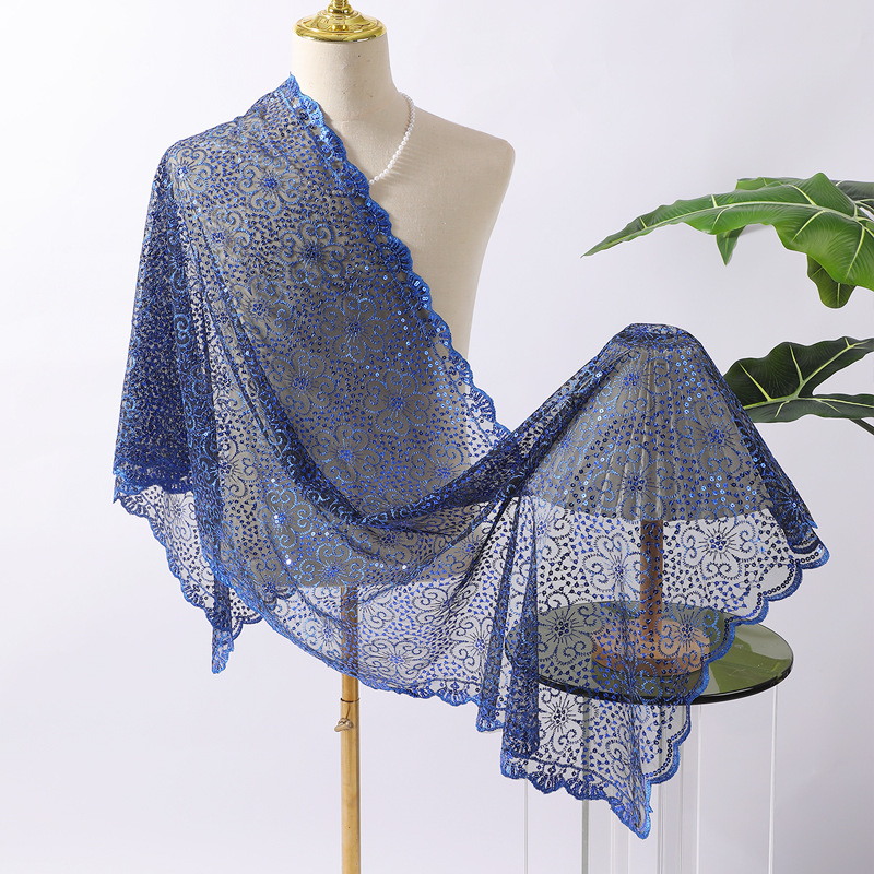 Xales e Capas Femininas para N - Embroidery Shawl avaliação e preço