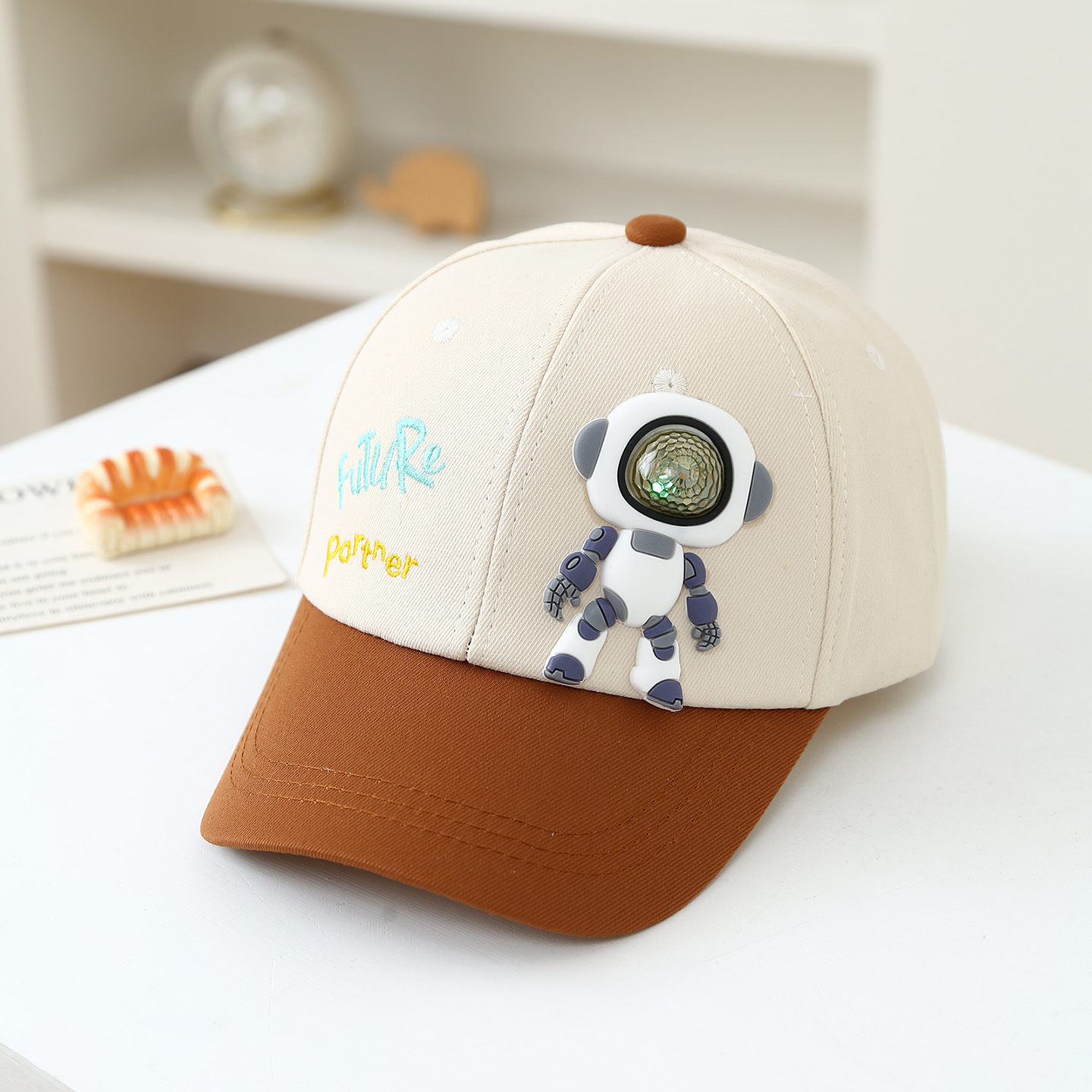 Boneco Robô de Borracha Macia  - Embroidery Cap avaliação e preço
