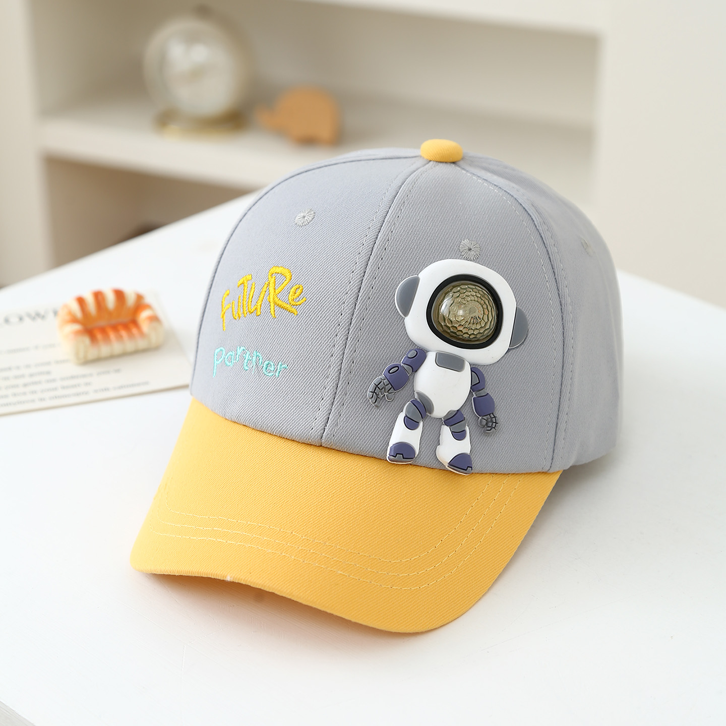Boneco Robô de Borracha Macia  - Embroidery Cap avaliação e preço