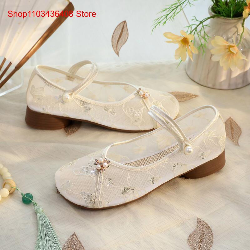 Novos Sapatos de Malha com Sal - Embroidery Shoes avaliação e preço