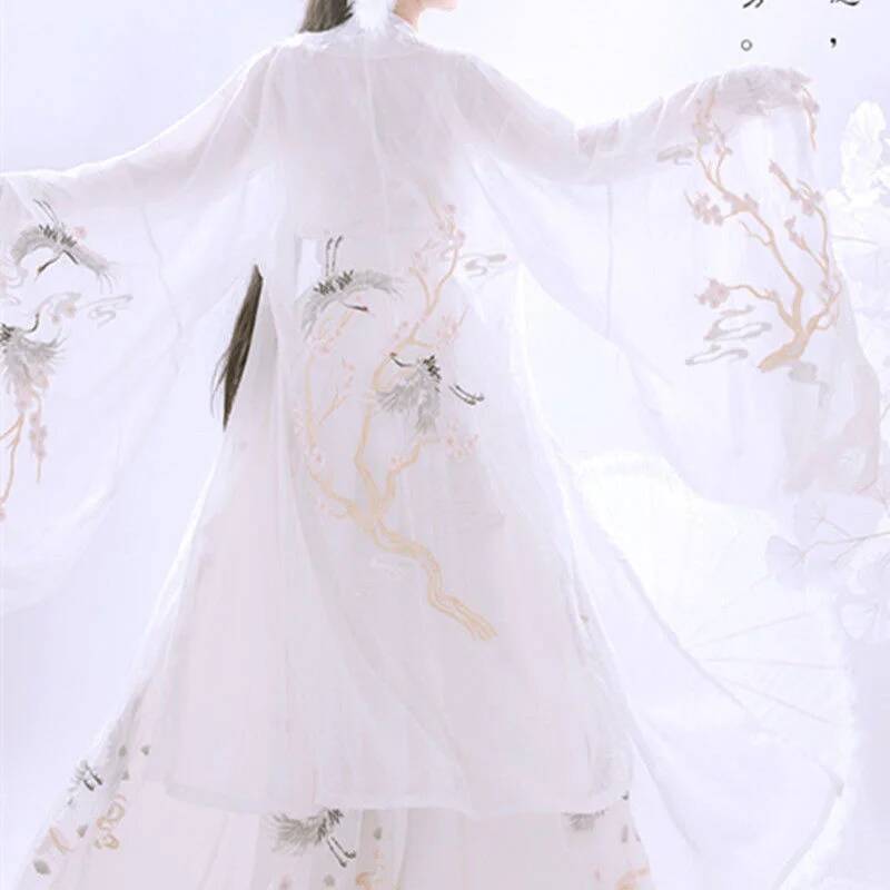 Chinês antigo hanfu feminino i - Embroidery Skirt avaliação e preço