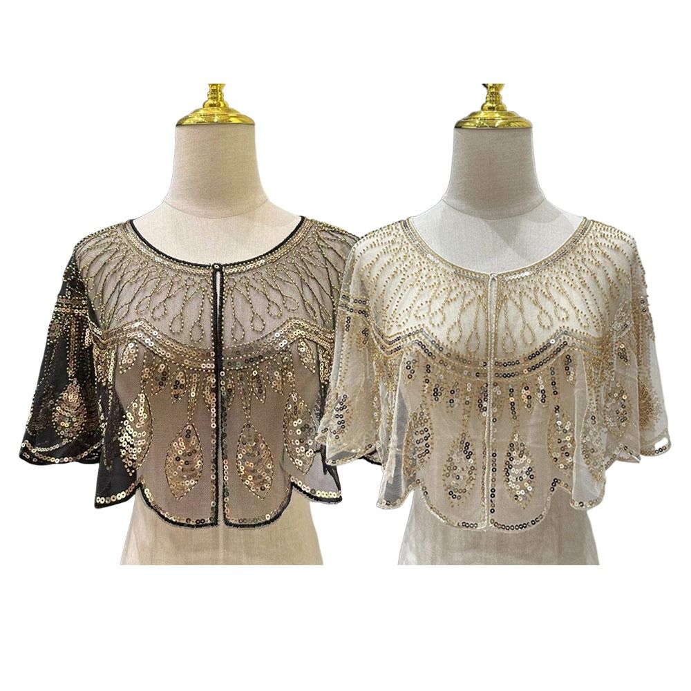 Xale de Moda Estilo Flapper An - Embroidery Shawl avaliação e preço