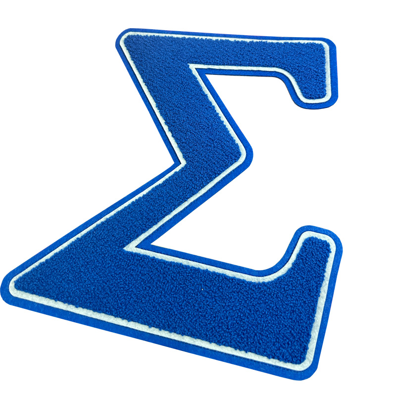 Remendo de carta grega Sigma d - Embroidery Uk avaliação e preço