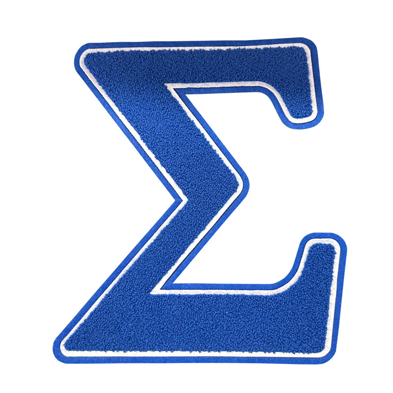 Remendo de carta grega Sigma d - Embroidery Uk avaliação e preço