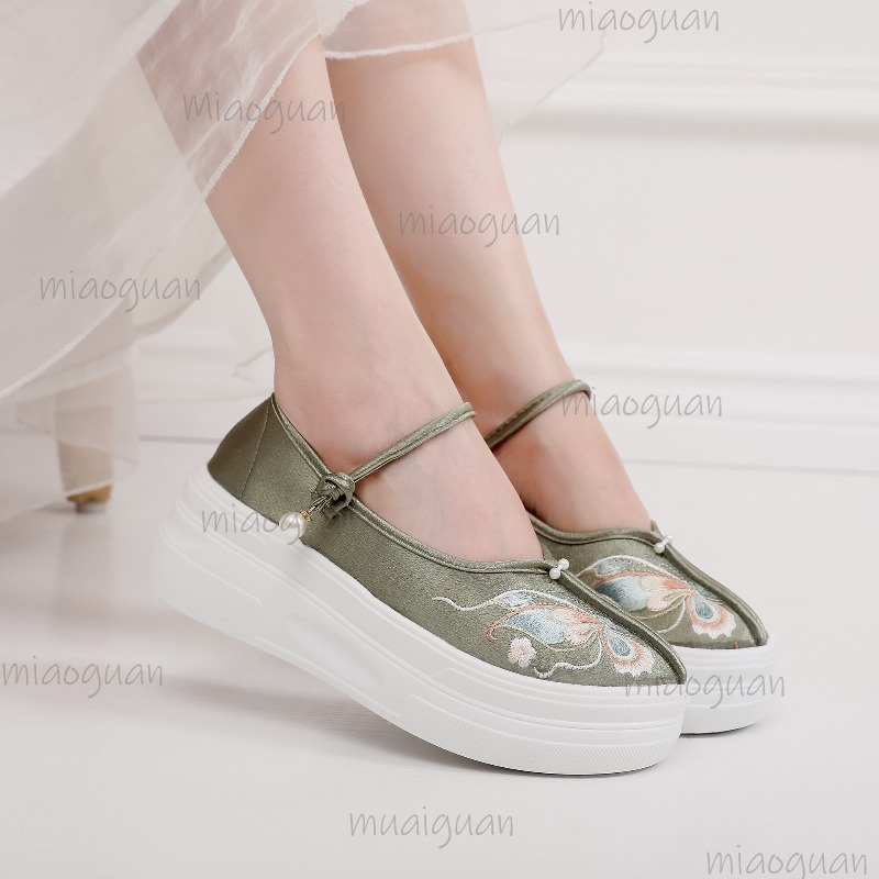 Sapatos Femininos Estilo Chinê - Embroidery Shoes avaliação e preço