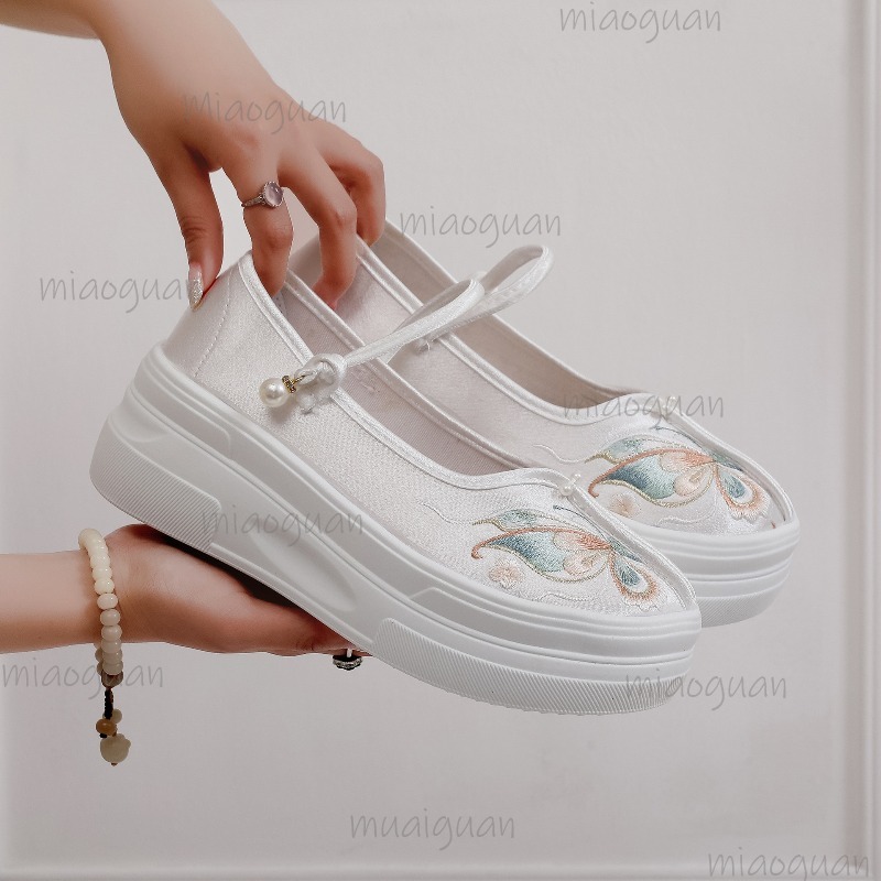 Sapatos Femininos Estilo Chinê - Embroidery Shoes avaliação e preço