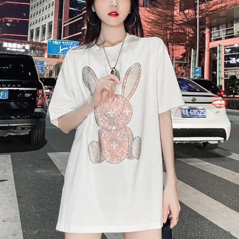 Camiseta Casual Feminina de Ve - Embroidery Fashion avaliação e preço