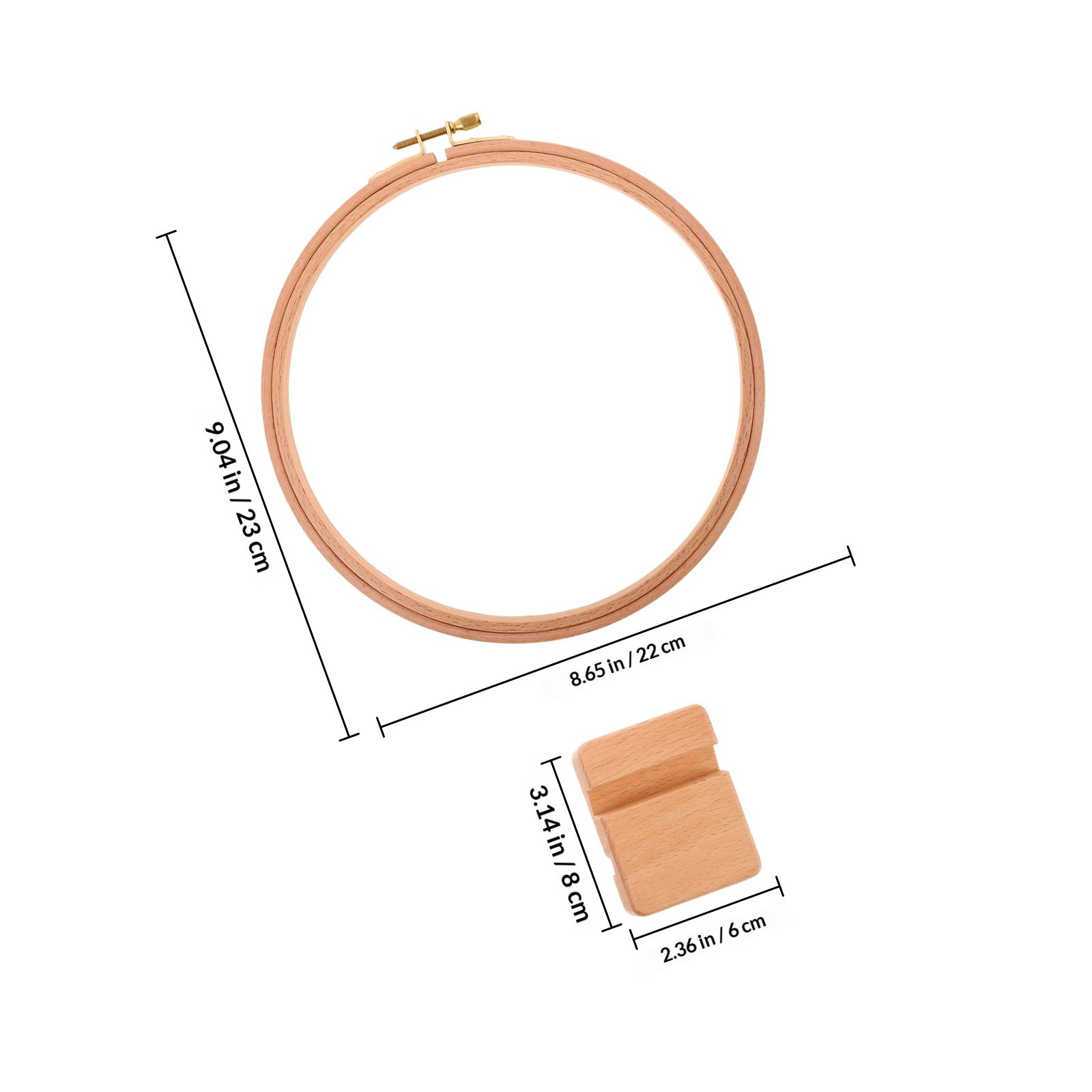 1 Conjunto de Suporte de Madei - Embroidery Hooping avaliação e preço