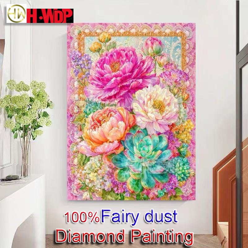 Kits de Pintura Diamante 100%  - Embroidery Daisy avaliação e preço