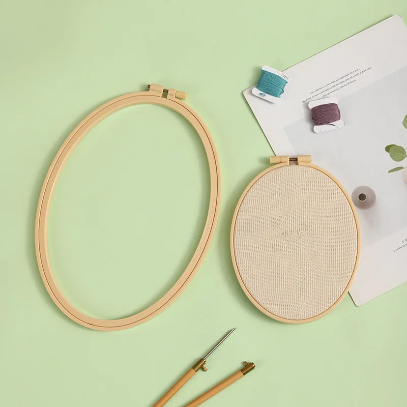 1 pçs diy bordado ponto cruz a - Embroidery Hooping avaliação e preço