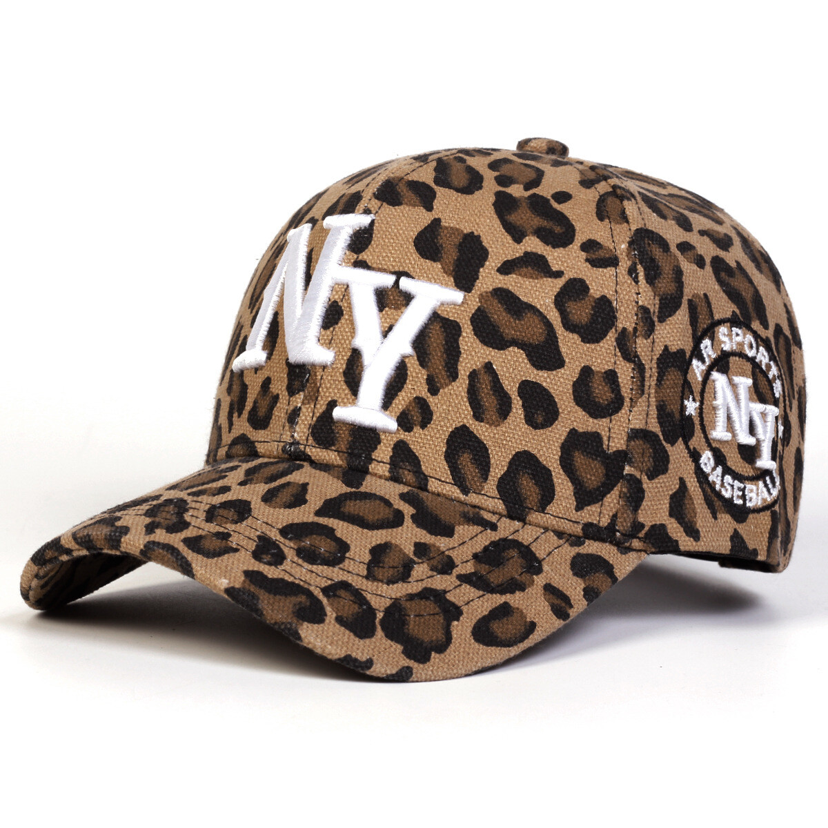 Boné com Estampa de Leopardo e - Embroidery York avaliação e preço