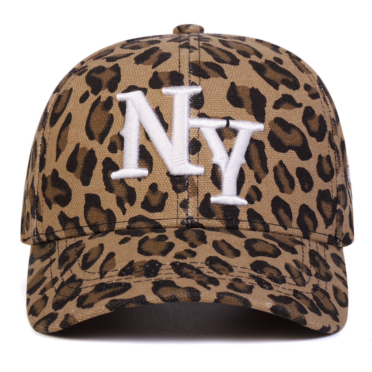 Boné com Estampa de Leopardo e - Embroidery York avaliação e preço