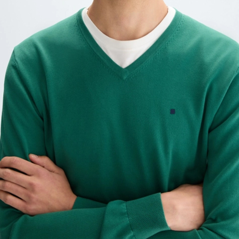 Suéter Masculino PG de Tricô G - Embroidery Logo avaliação e preço