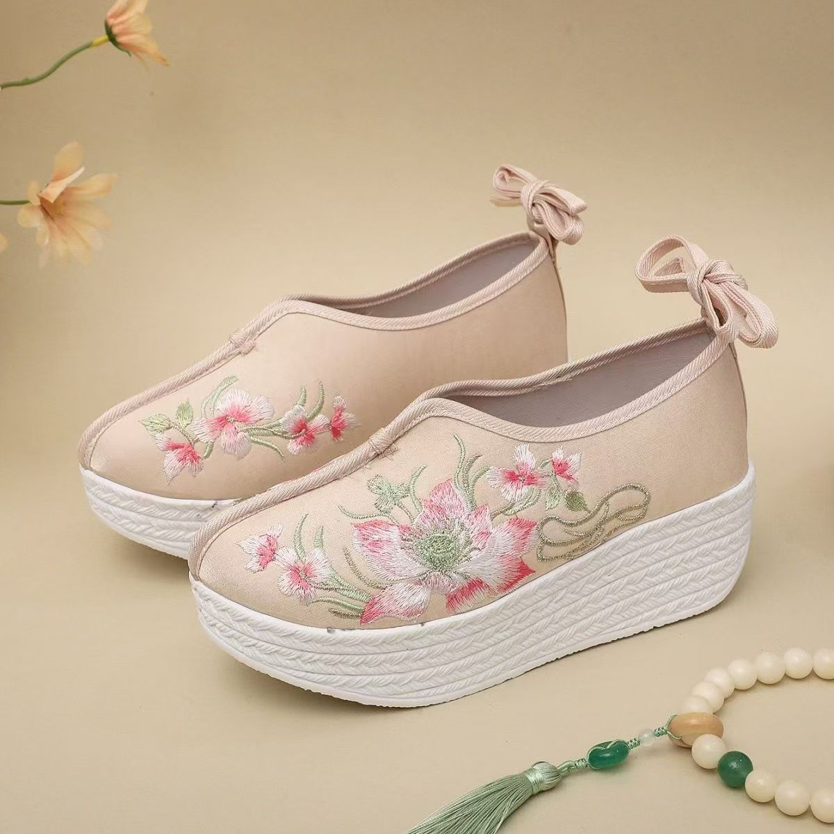 Sapatos Femininos de Estilo Ét - Embroidery Skirt avaliação e preço
