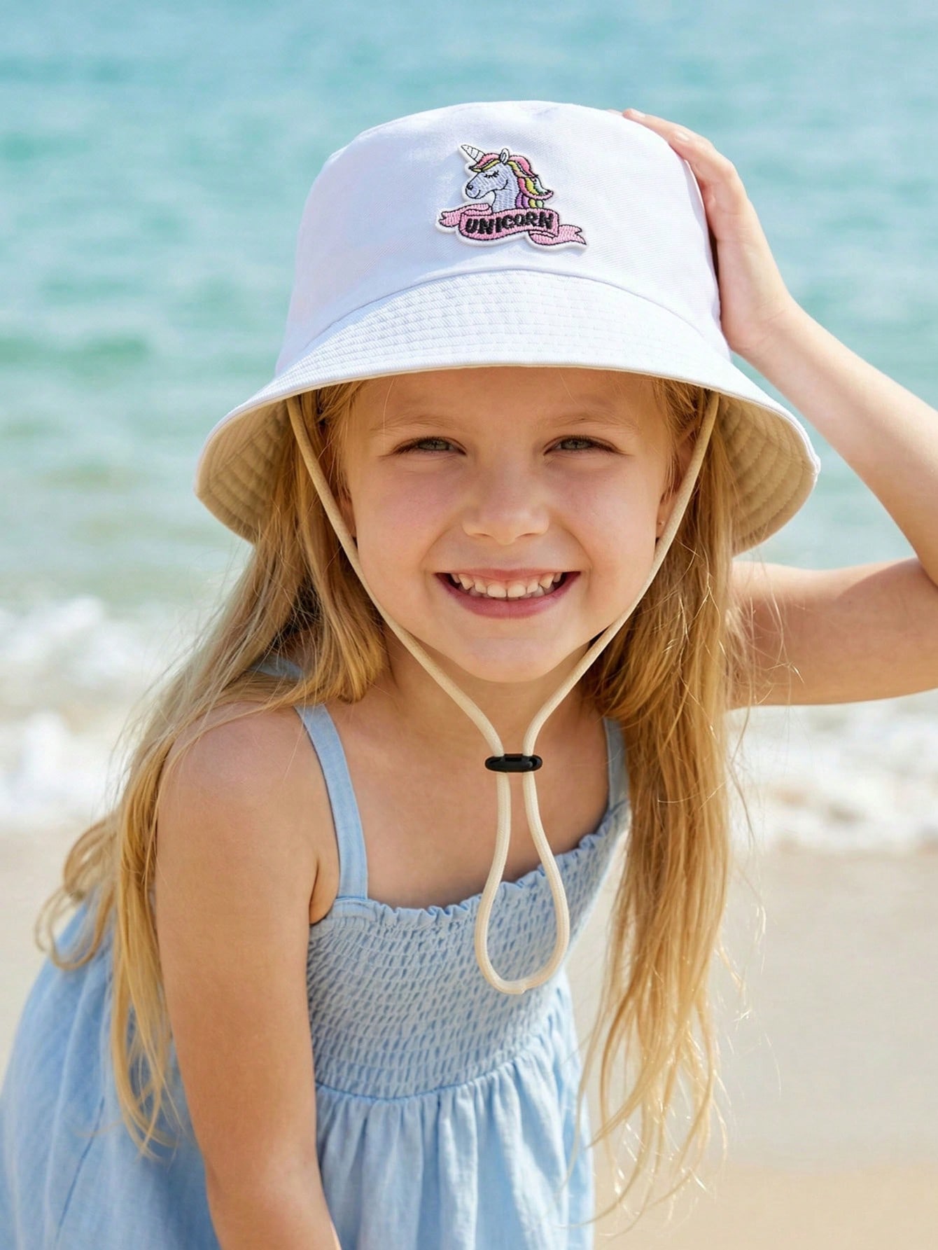 Chapéu de Sol Infantil Unicórn - Embroidery Cap avaliação e preço