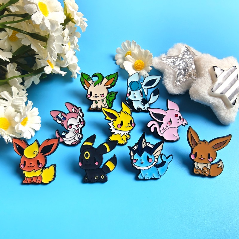 Conjunto de 9 Broches de Anime - Embroidery Outfit avaliação e preço